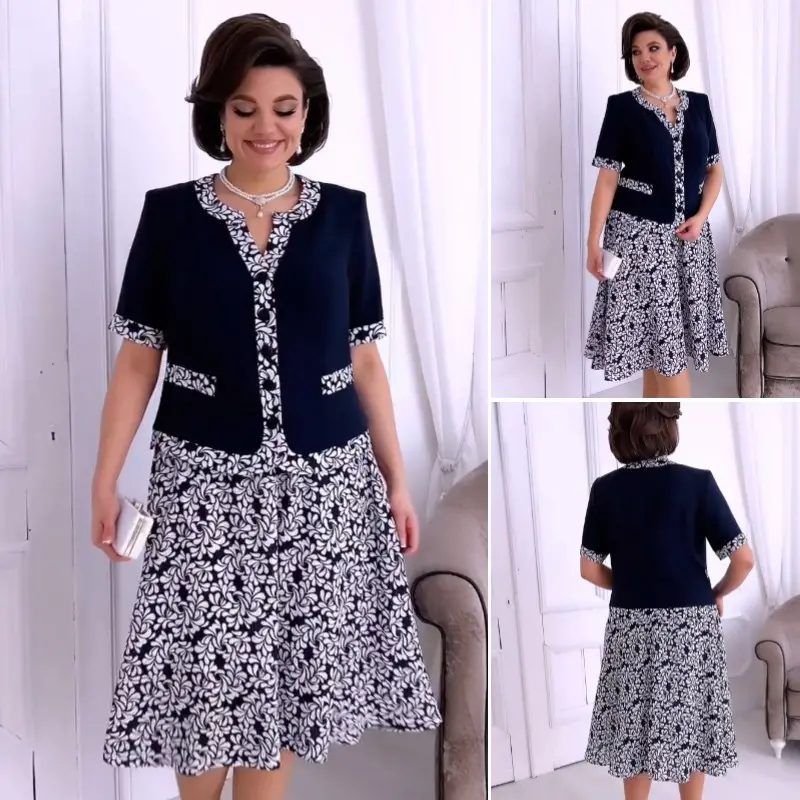 ID:2843 - 2025 New Beautiful Summer Dress | Stylish & Comfortable | Cool Design