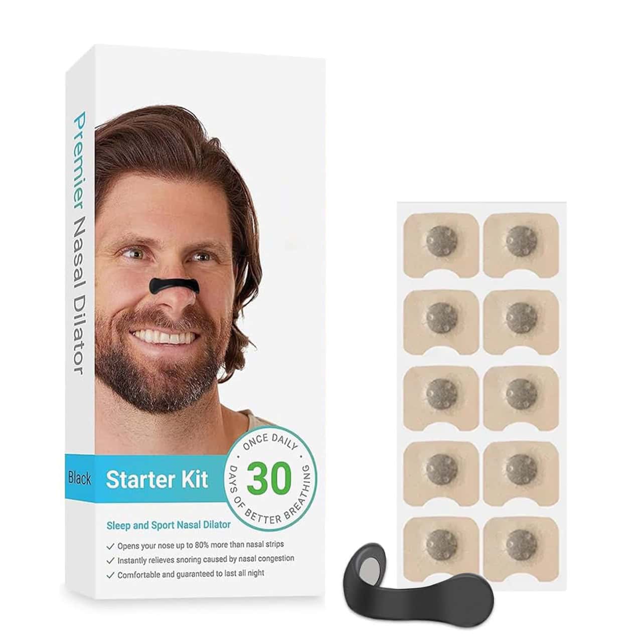 Nasal Breathing Expander Strips – Anti Snoring & Sports Nasal Aid