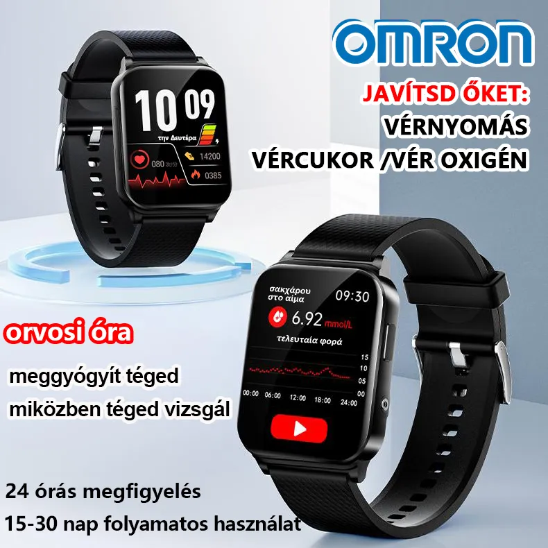 Smart Sports Watch – Real-Time Health Tracking & Multi-Function