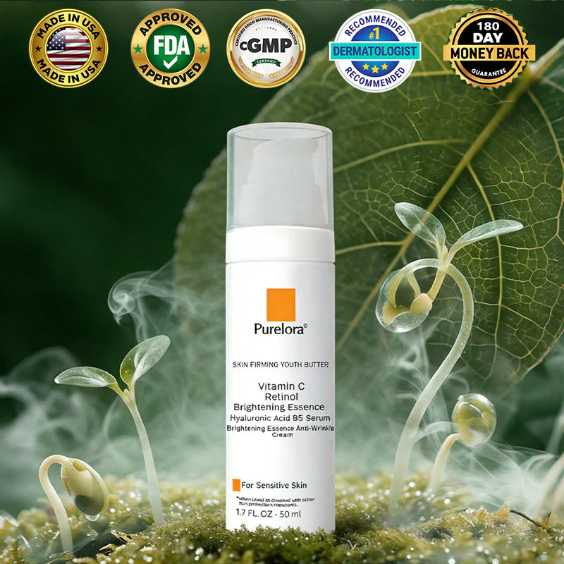 Purelora® Stem Cell Extract EGF and Copper Peptide Revitalizing Essence Cream (deeply activates the skin's internal regeneration, makes the skin firmer and smoother)-🌿