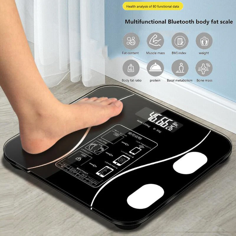 🏅🔥Weight and body fat smart digital scale