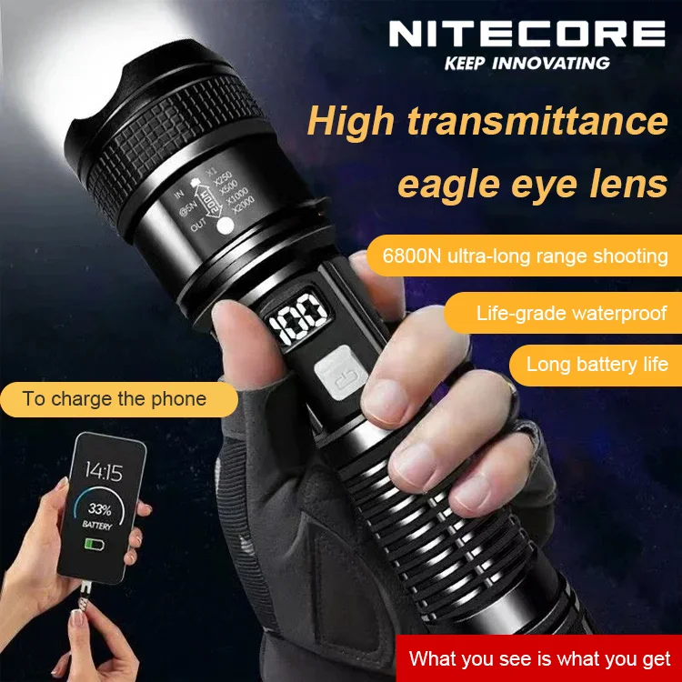 ✨️【Kup jedno drugie otrzymasz gratis】🔦🔦Nowa zewnętrzna lampa patrolowa, mocna latarka z przedłużonym czasem strzelania