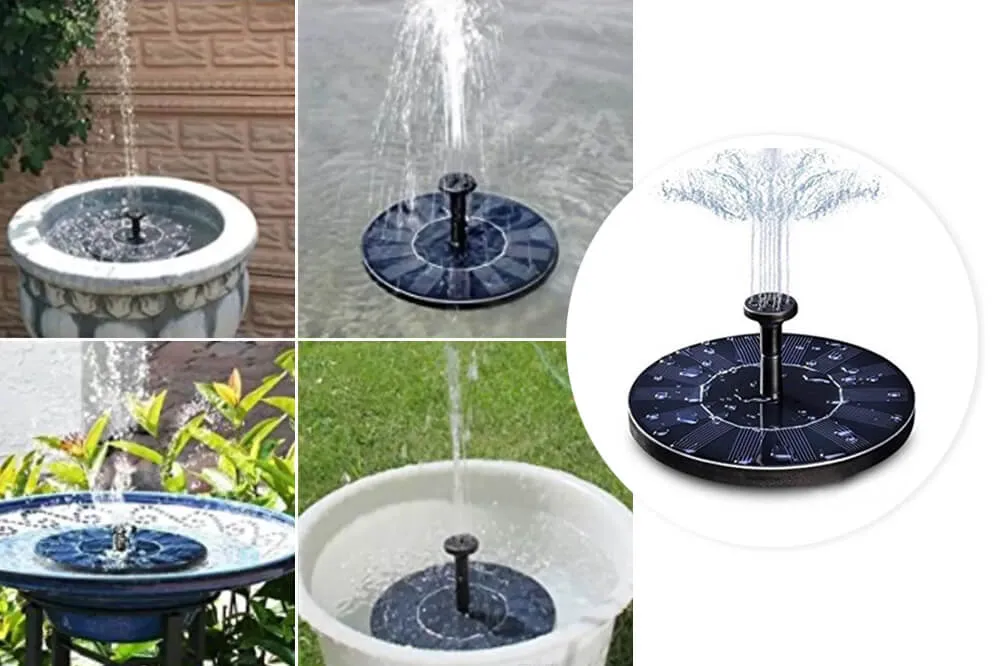 Ożyw swój ogród dzięki magicznej fontannie solarnej | FONTANA