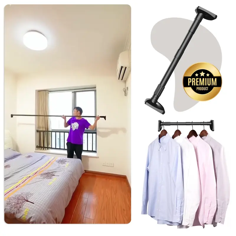 DRĄŻEK NA UBRANIA ROZSUWANY KARNISZ POWERPOLE™