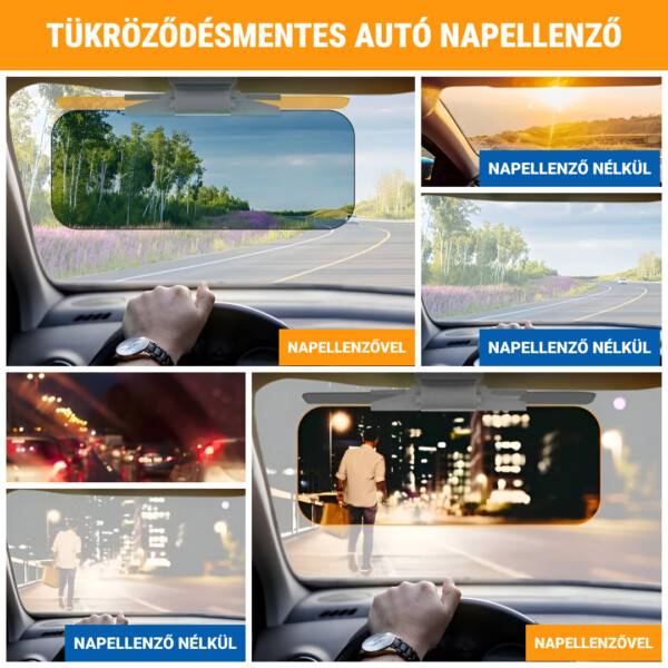 Visera para coche antirreflejos