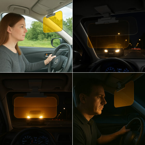 Visera para coche antirreflejos