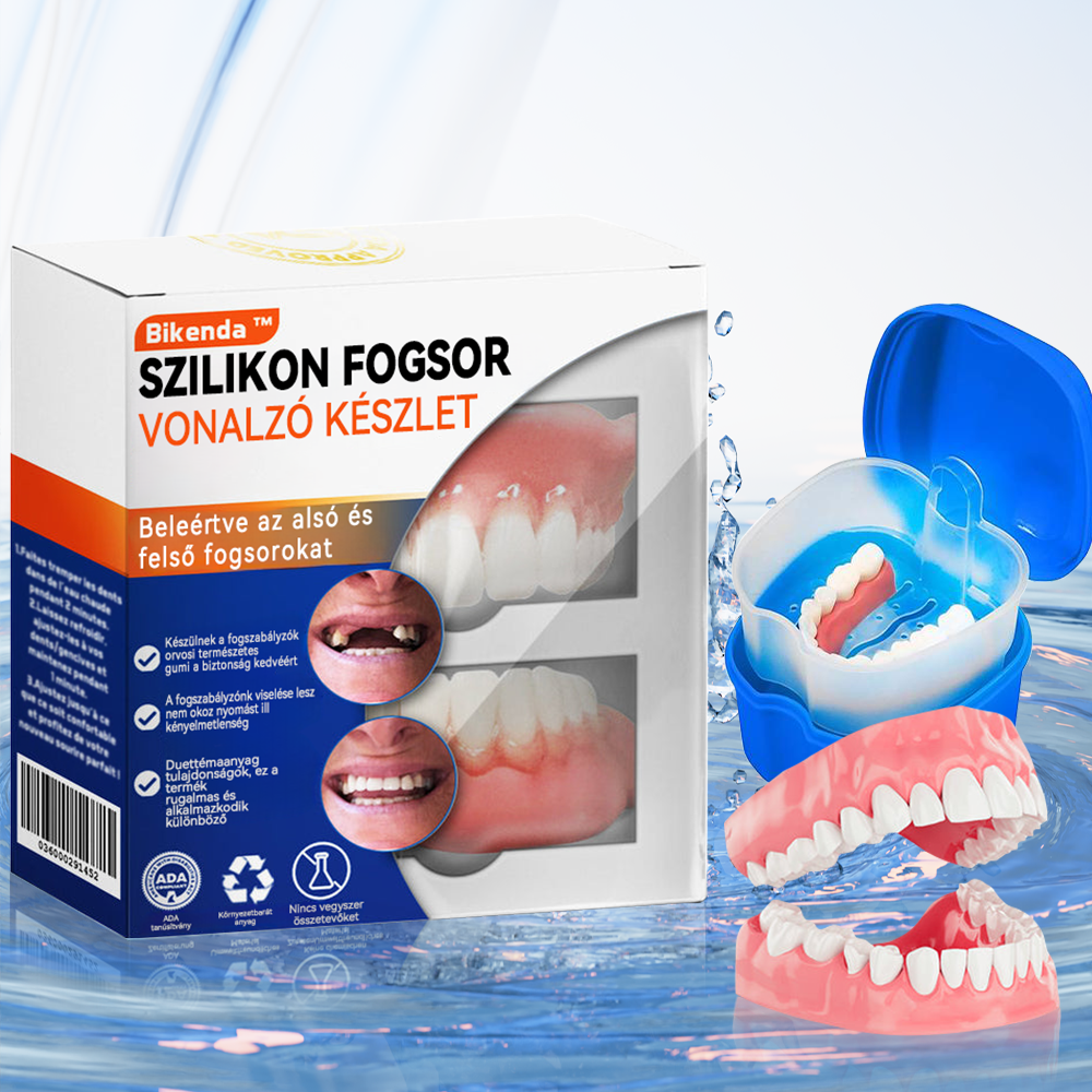 🦷Juego de prótesis dentales de silicona Bikenda™🦷