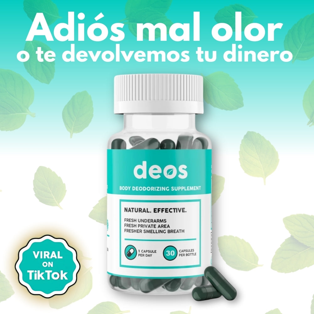 Body deodorizing capsules
