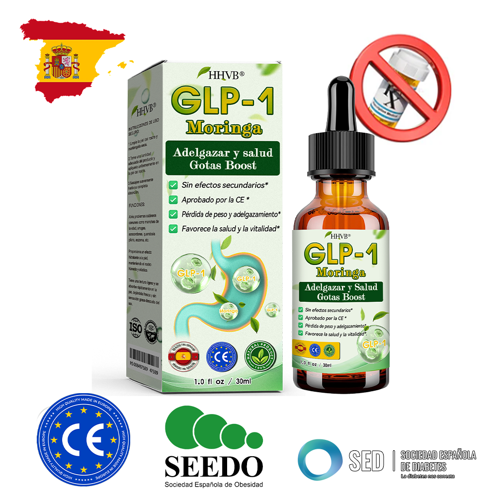 HHVB® GLP-1 Moringa Fogyókúrás és Egészségfokozó Cseppek Boost 🍁 🍁 (Élelmiszeripari Minőségű Zsírégető - Szekretológiai és Anyagcsere Szakértők Fejlesztették)