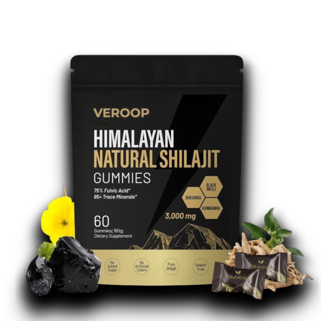 Gomitas de Shilajit naturales Veroop™