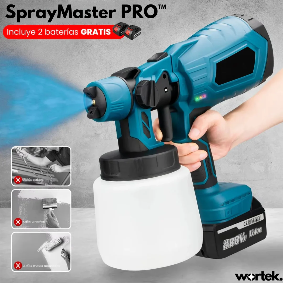 ID:16728 - SprayMaster PRO™ - Pistola Pulverizadora Inalámbrica Profesional