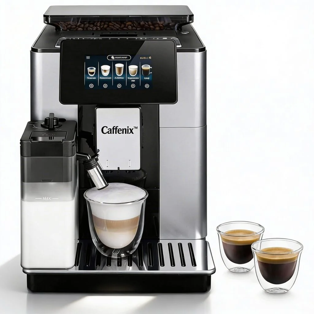 Caffenix ™ - typ kaffeemaschine, zu perfekte familie espresso und cappuccino heute kaffeebohnen an - mehr, mehr milch und wirklich., statt kapseln Oder allein dosis
