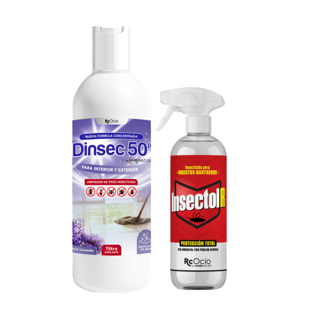 Pack insecticida Dinsec + Insectol