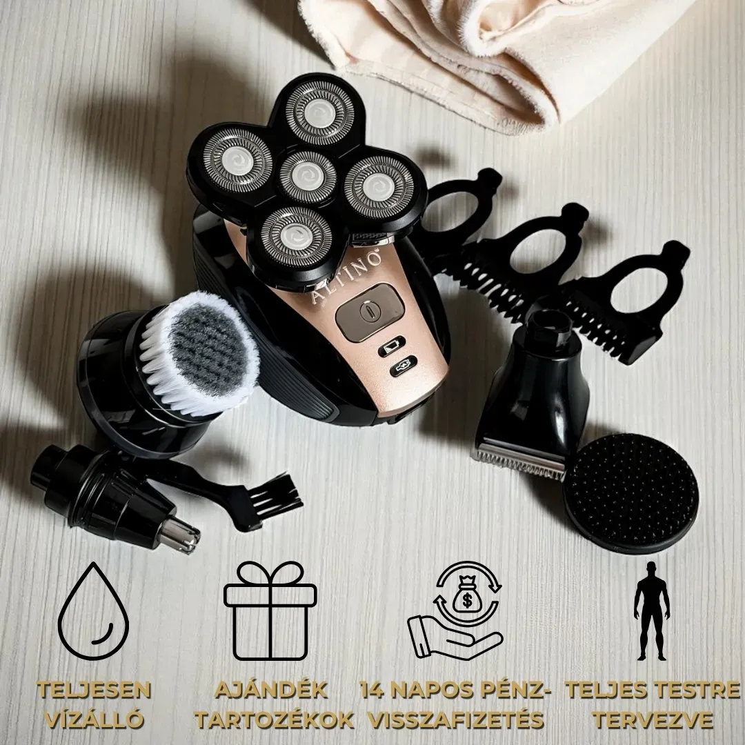 5-in-1 electric shaver