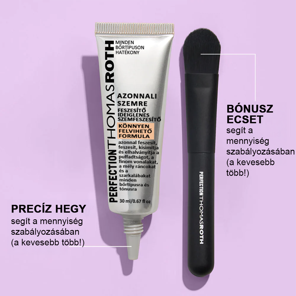 Crema instantánea de tensión en los ojos