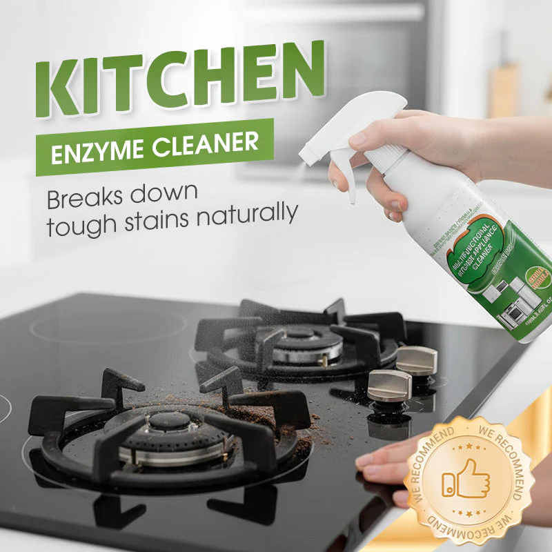 Multi-purpose enzyme cleaner for the kitchen and home