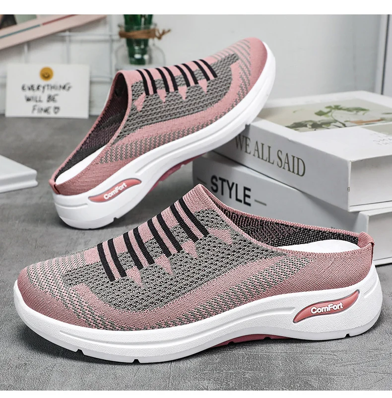 🔥Last sale - 50% discount - Comfortable and lightweight women's slip-on mesh shoes