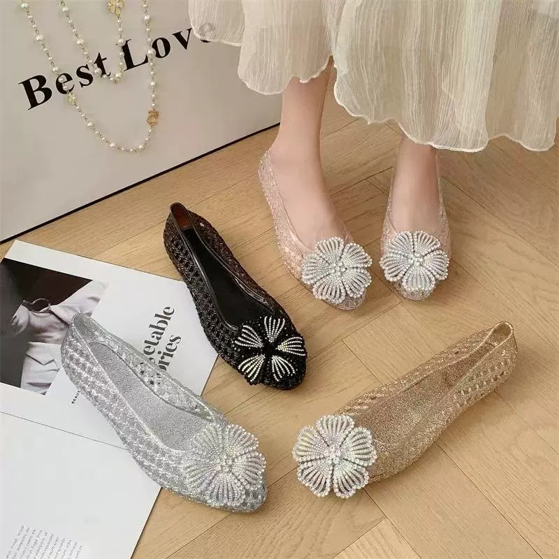 ID:21613 - jelly pointed toe shoes