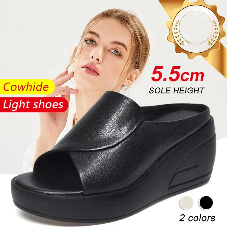 👠Sandals with slanted heels Lift 5.5 CM