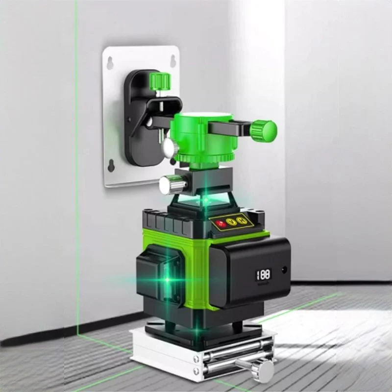🔆 Infrared and green light laser level - dual technology precision tool | Visible green light for indoor use, infrared compatible for outdoor use with receiver 🏗️🔧