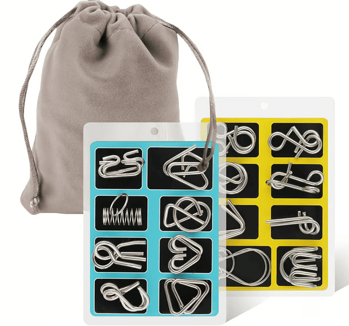 The Best Christmas Gift🎁 Metal Montessori Puzzle Solving