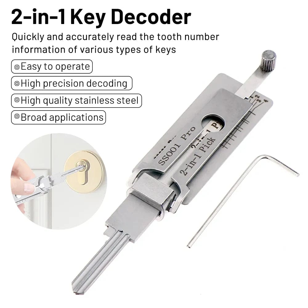 SS001 LockPro 2-in-1 Precision Tool