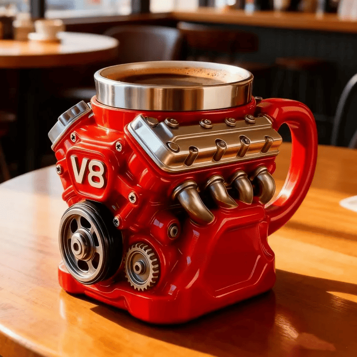 Christmas Sale: 70% Off⚡Engine-themed coffee mug