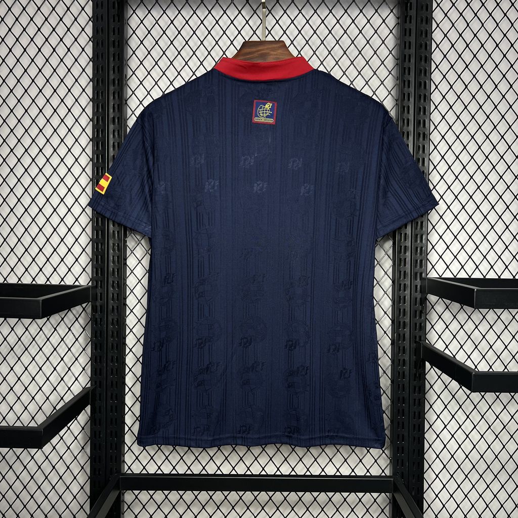 Spain 1996 Retro Away Football Jersey