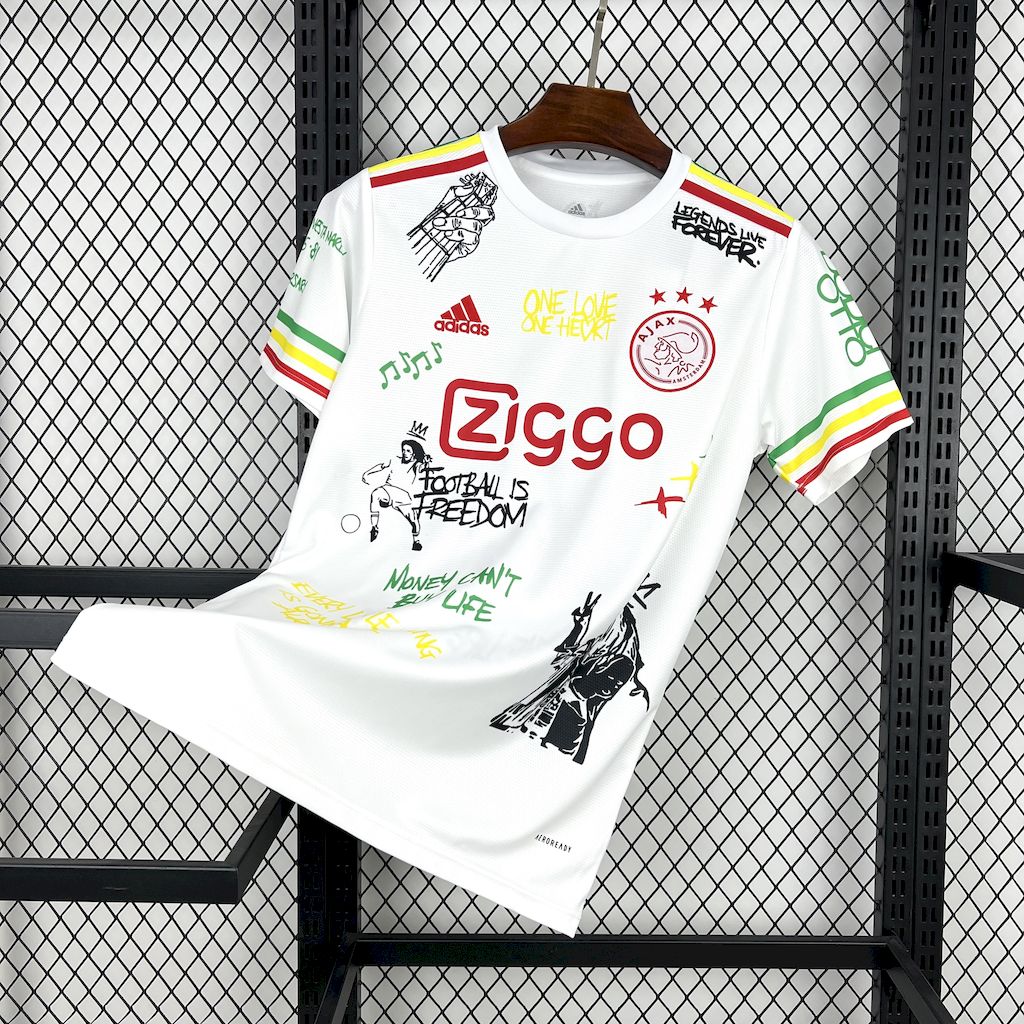 【S~4XL】Ajax x Bob Marley Joint Jersey
