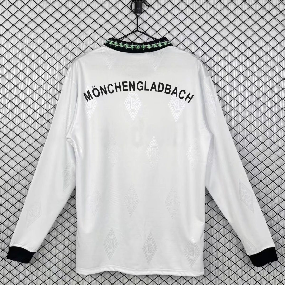 Borussia Mönchengladbach 1995/96 Retro Long-Sleeved Home Jersey