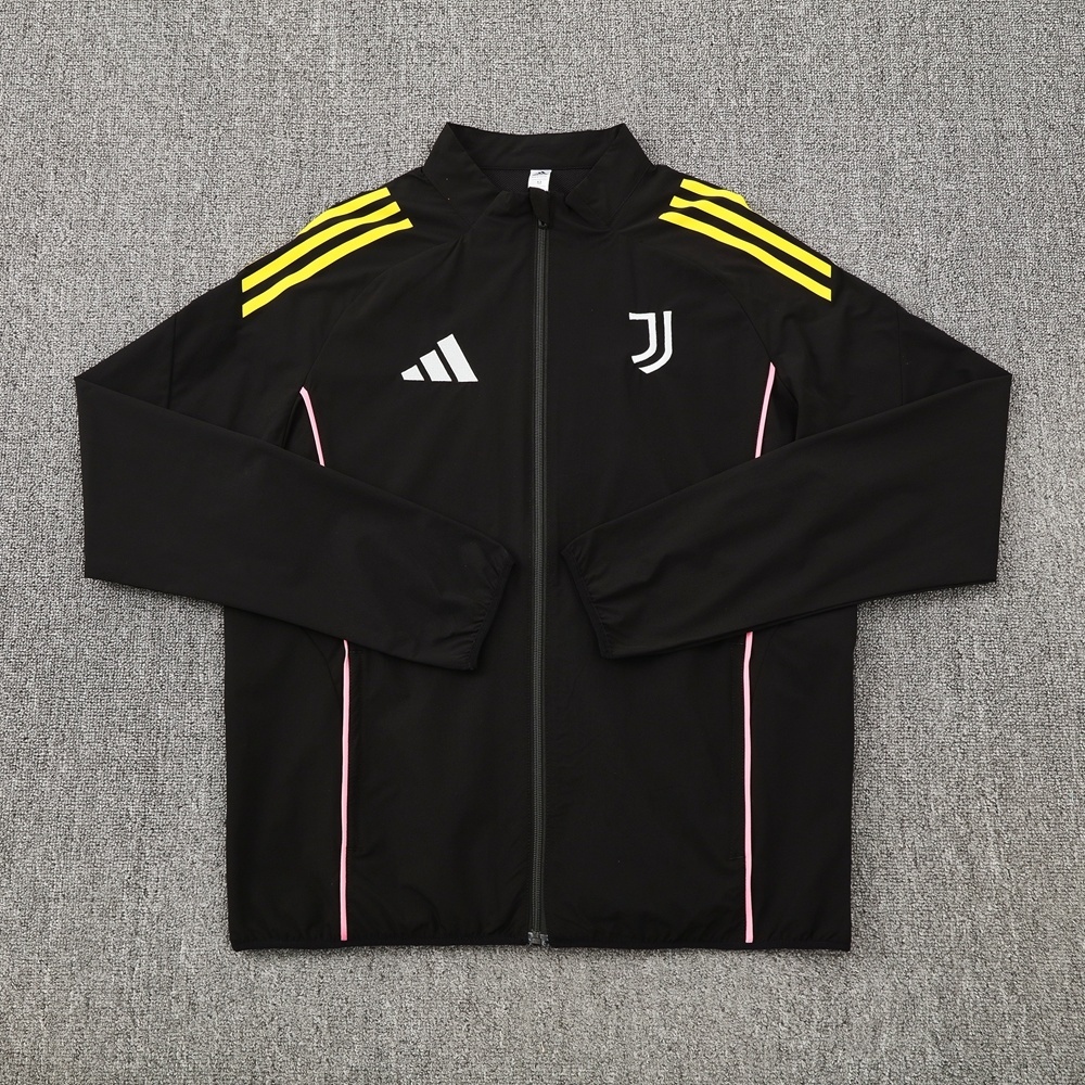Juventus 25/26 Windbreaker Jacket【Black】