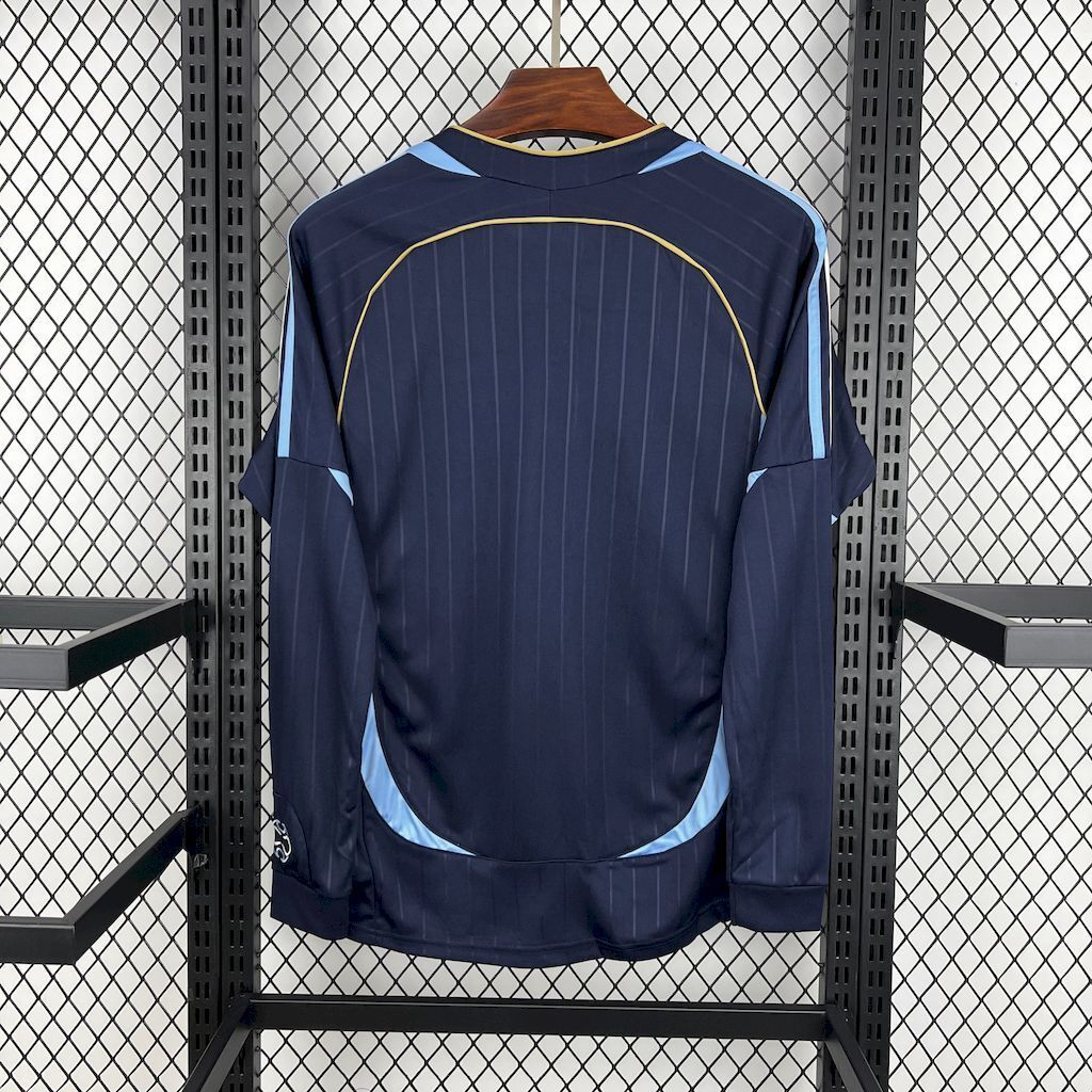 Argentina 2006 Retro Away Long-Sleeved Football Jersey