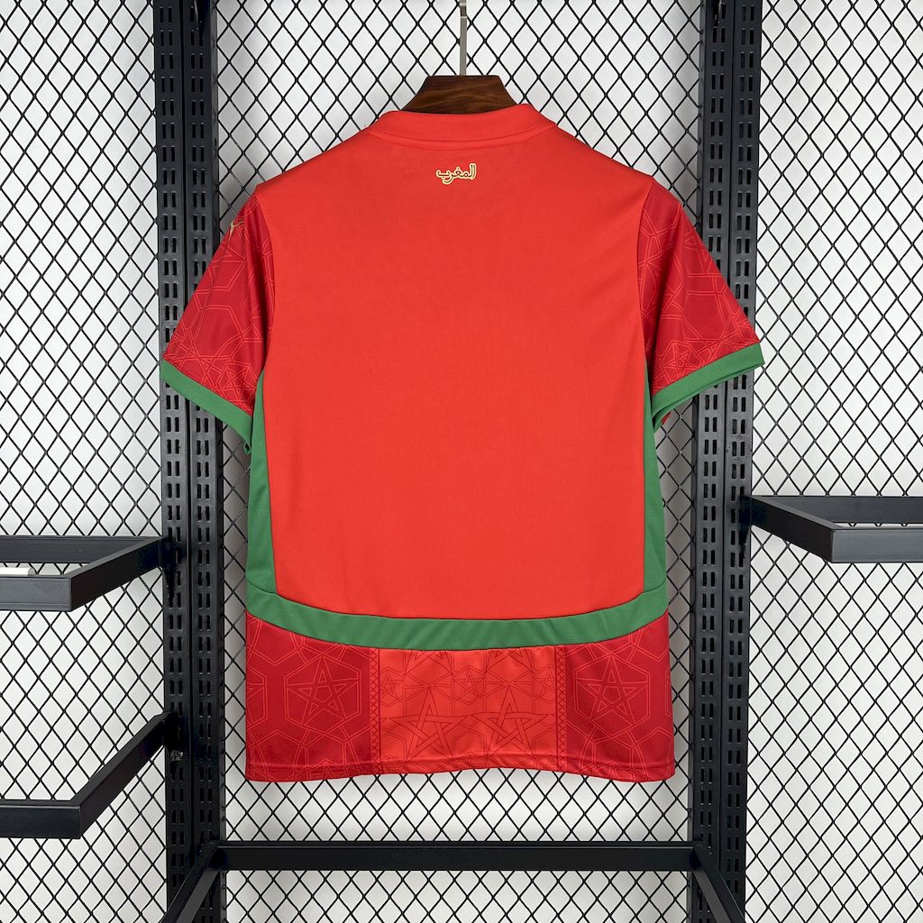 【S~4XL】Morocco 24/25 Home Football Jersey