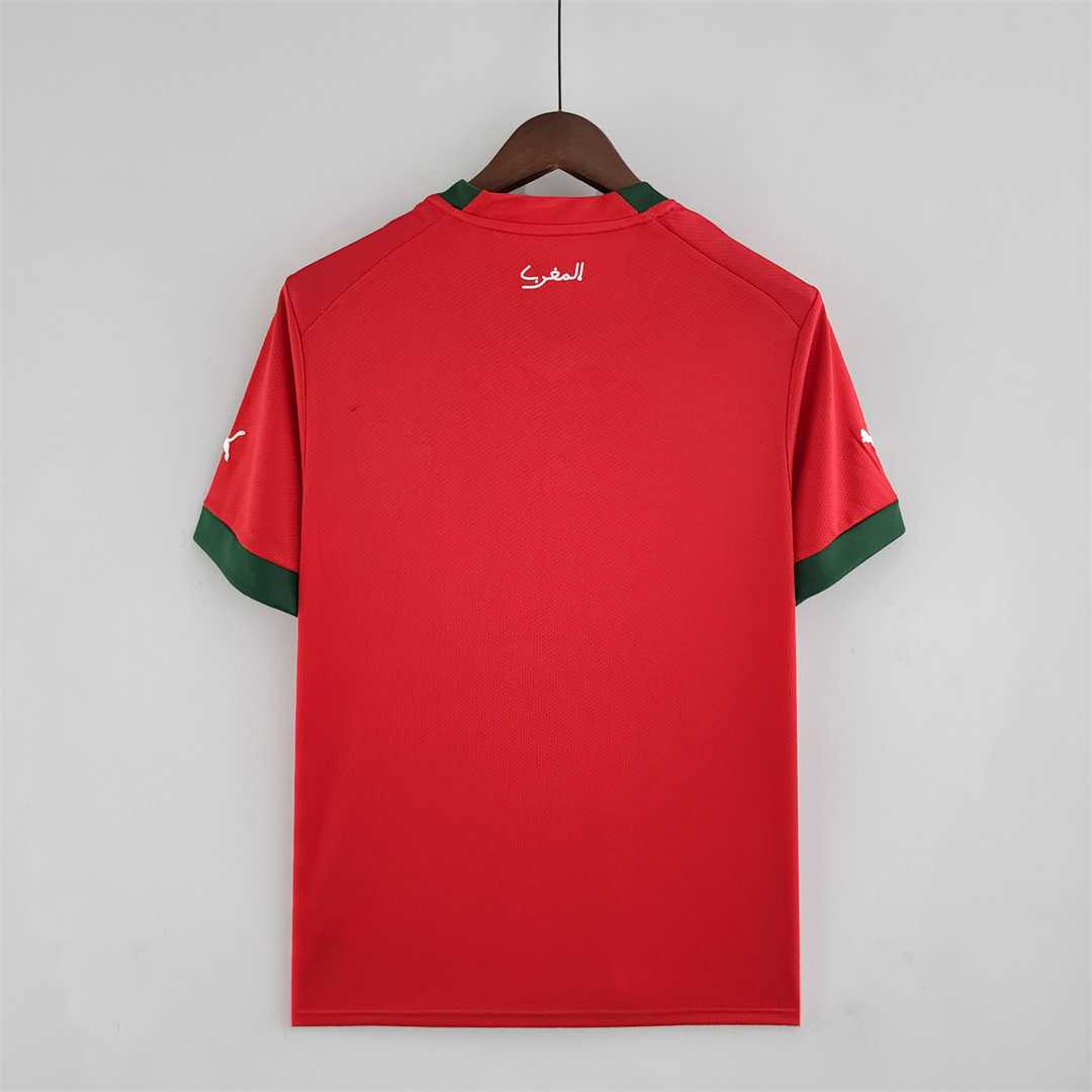 Morocco 2022 Home Football Jersey