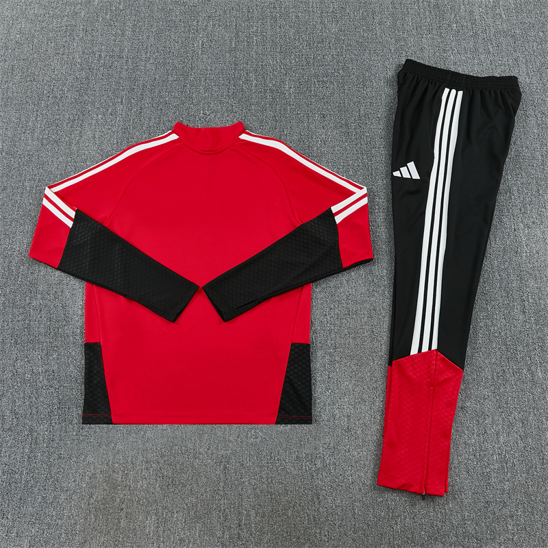 Germany 2026 World Cup Red Half-Length Training Jersey