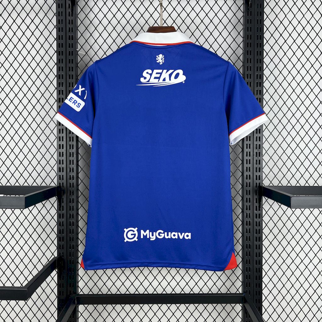 【S~4XL】Rangers 25/26 POPPY Home Jersey