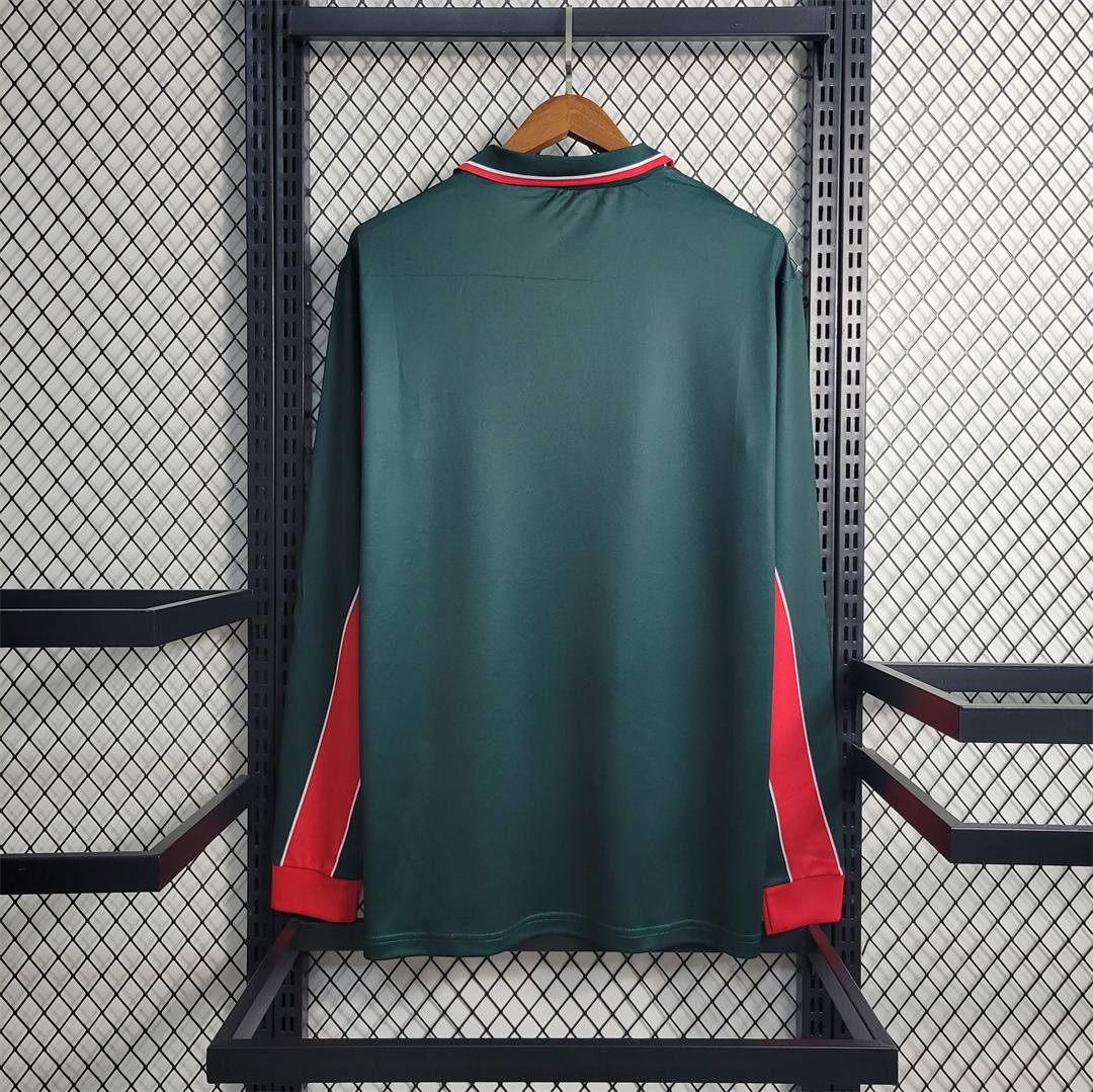 Morocco 1998 Retro Home Long-Sleeved Football Jersey