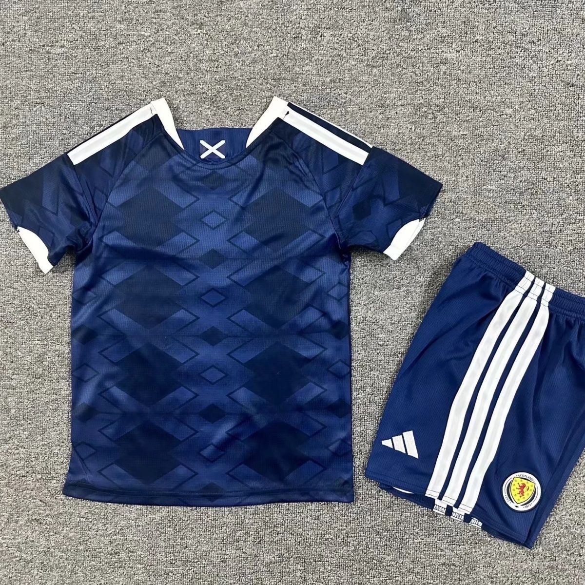 Kids Scotland 2026 World Cup Home Football Kit