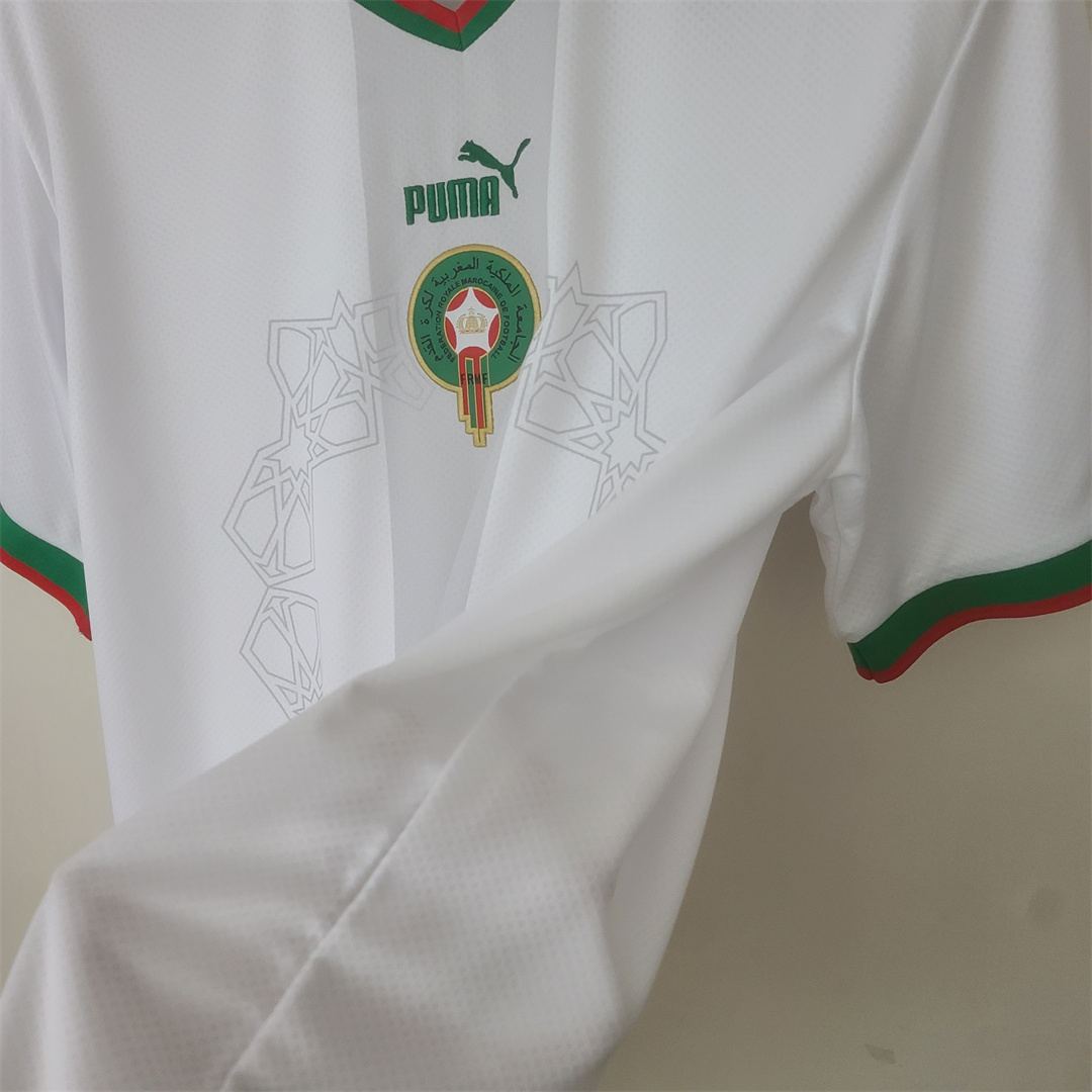 Morocco 2022 Away Football Jersey
