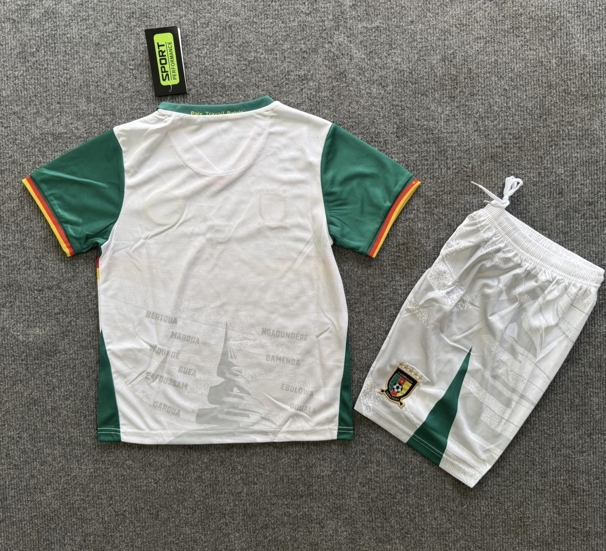 Kids Cameroon 2025 Third Jersey