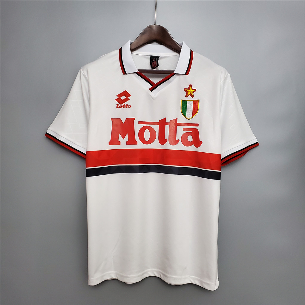 1993/1994 Retro AC Milan Away Football Shirt 1:1 Thai Quality