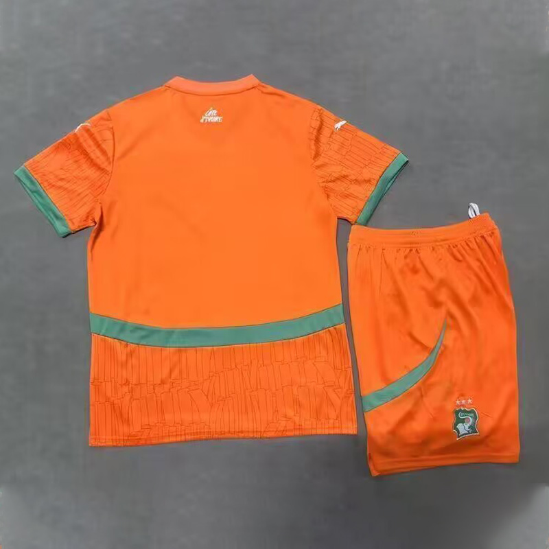 Kids Ivory Coast 24/25 Home Football Jersey