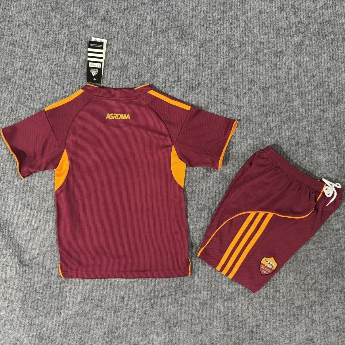 Kids Roma 25/26 Home Football Jersey