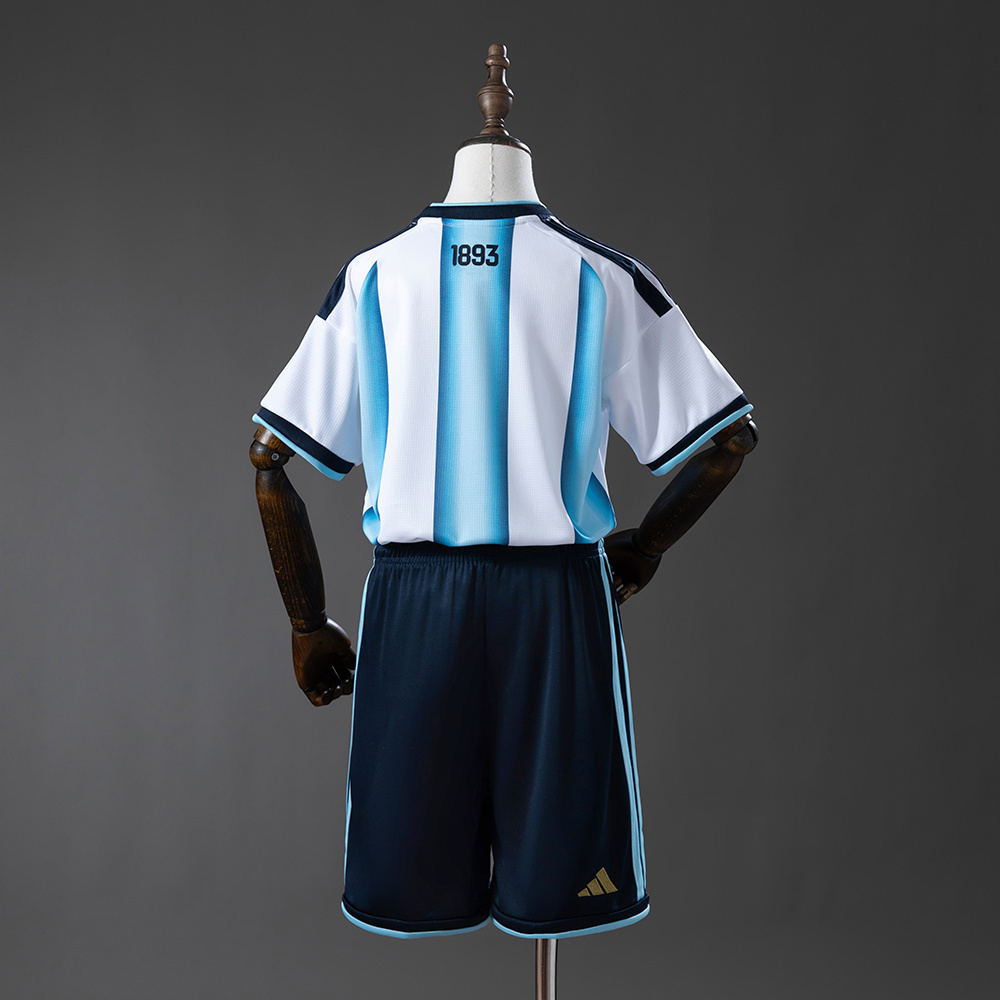 Kids Argentina 2026 World Cup home jersey