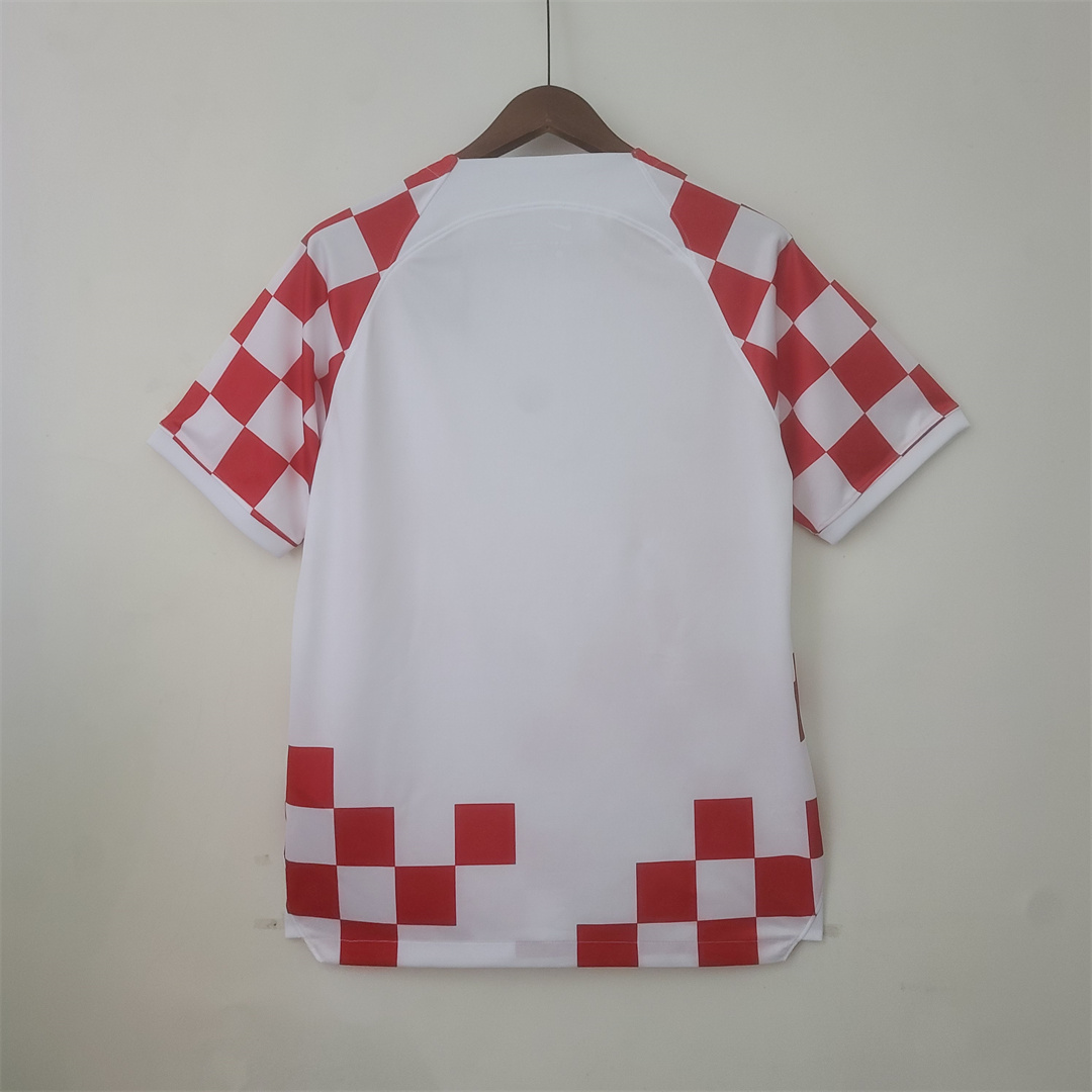 Croatia 2022 Retro Home Kit Football Jersey