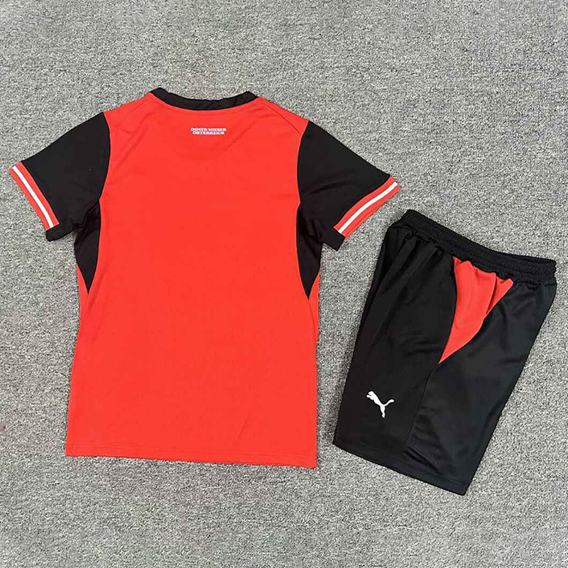 Kids Austria 2026 World Cup Home Jersey