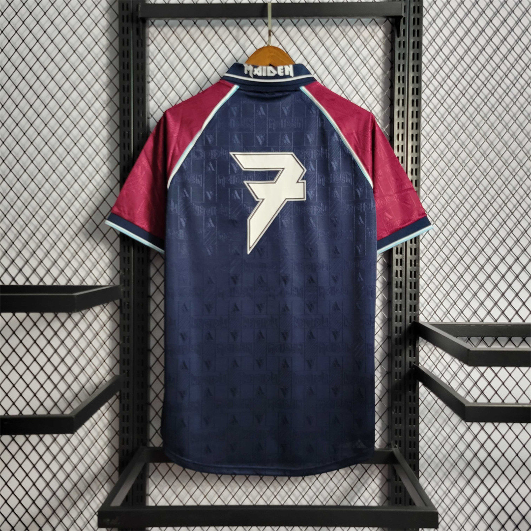 West Ham United x Iron Maiden Joint Jersey（1990/2001 Retro Jersey）