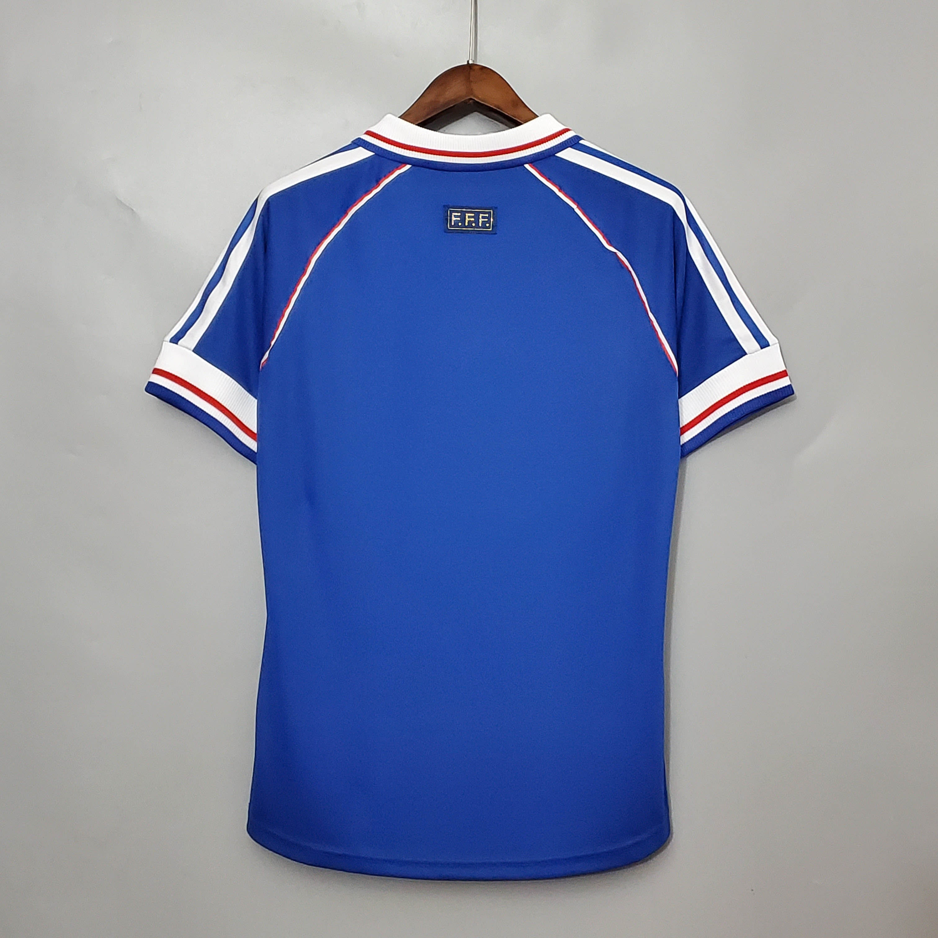 France 1998 Retro Home Football Jersey
