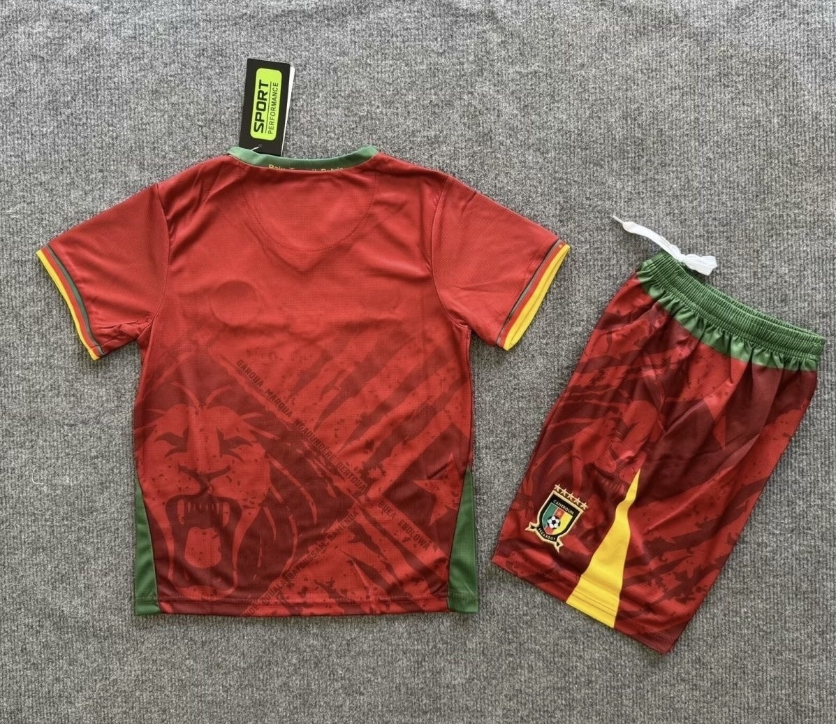 Kids Cameroon 2025 Away Jersey