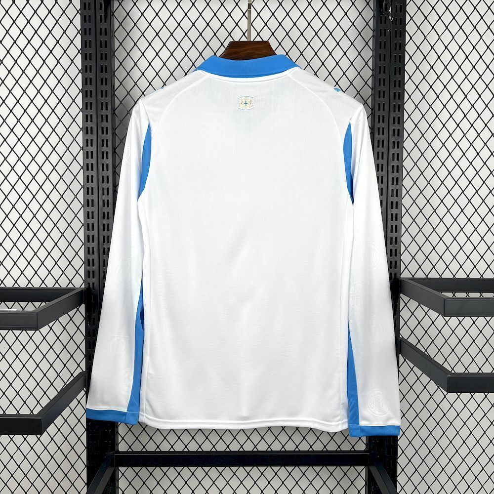 【S~4XL】Marseille 25/26 Home Long Sleeves Football Jersey
